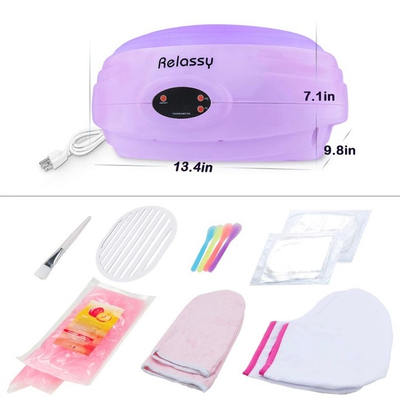 Relassy Professional Paraffin Wax Warmer Kit - Picture 2 of 8